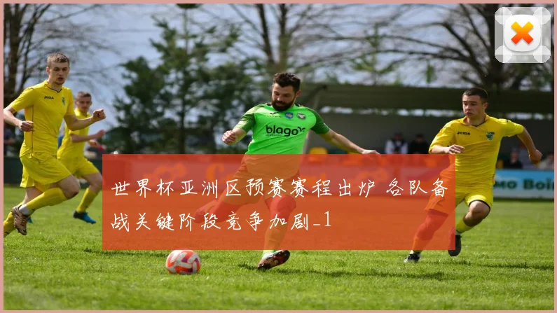 世界杯亚洲区预赛赛程出炉 各队备战关键阶段竞争加剧_1
