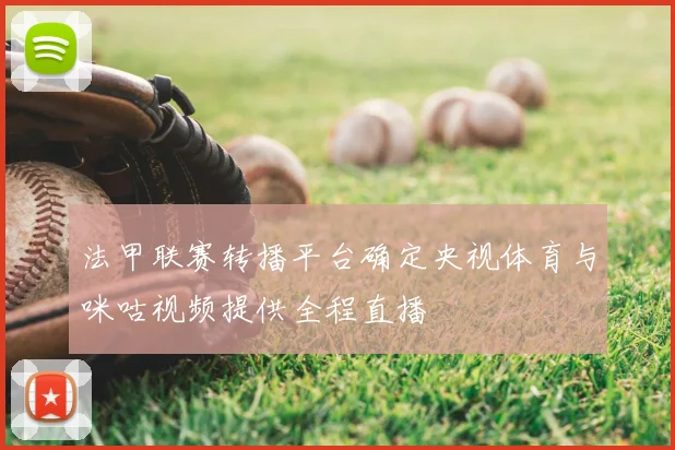 法甲联赛转播平台确定央视体育与咪咕视频提供全程直播